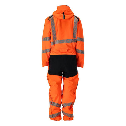 Winteroverall CLIMASCOT®, lichte wintercombinatie, signalisatie oranje/zwart-blauw