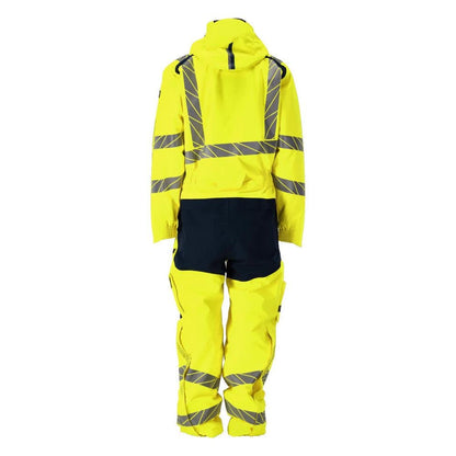Winteroverall CLIMASCOT®, lichte wintercombinatie, signalisatie geel/zwart-blauw