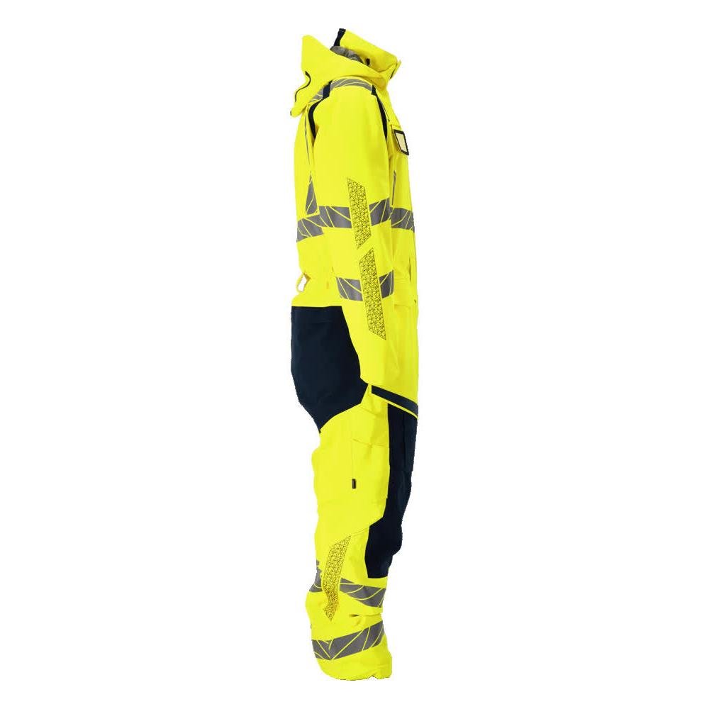 Winteroverall CLIMASCOT®, lichte wintercombinatie, signalisatie geel/zwart-blauw