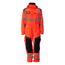 Winteroverall CLIMASCOT®, lichte wintercombinatie, signalisatie rood/donker antraciet