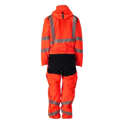 Winteroverall CLIMASCOT®, lichte wintercombinatie, signalisatie rood/donker antraciet