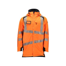 Parka CLIMASCOT® voering, lichtgewicht parka, signalisatie oranje/zwart-blauw