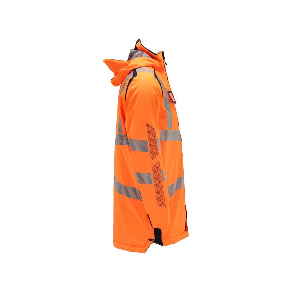 Parka CLIMASCOT® voering, lichtgewicht parka, signalisatie oranje/zwart-blauw