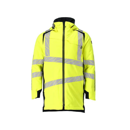 Parka CLIMASCOT® voering, lichtgewicht parka, signalisatie geel/zwart-blauw