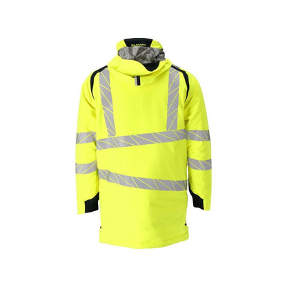 Parka CLIMASCOT® voering, lichtgewicht parka, signalisatie geel/zwart-blauw