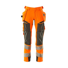 Broek met hangende zakken, broek ULTIMATE STRETCH, signalisatie oranje/donker antraciet