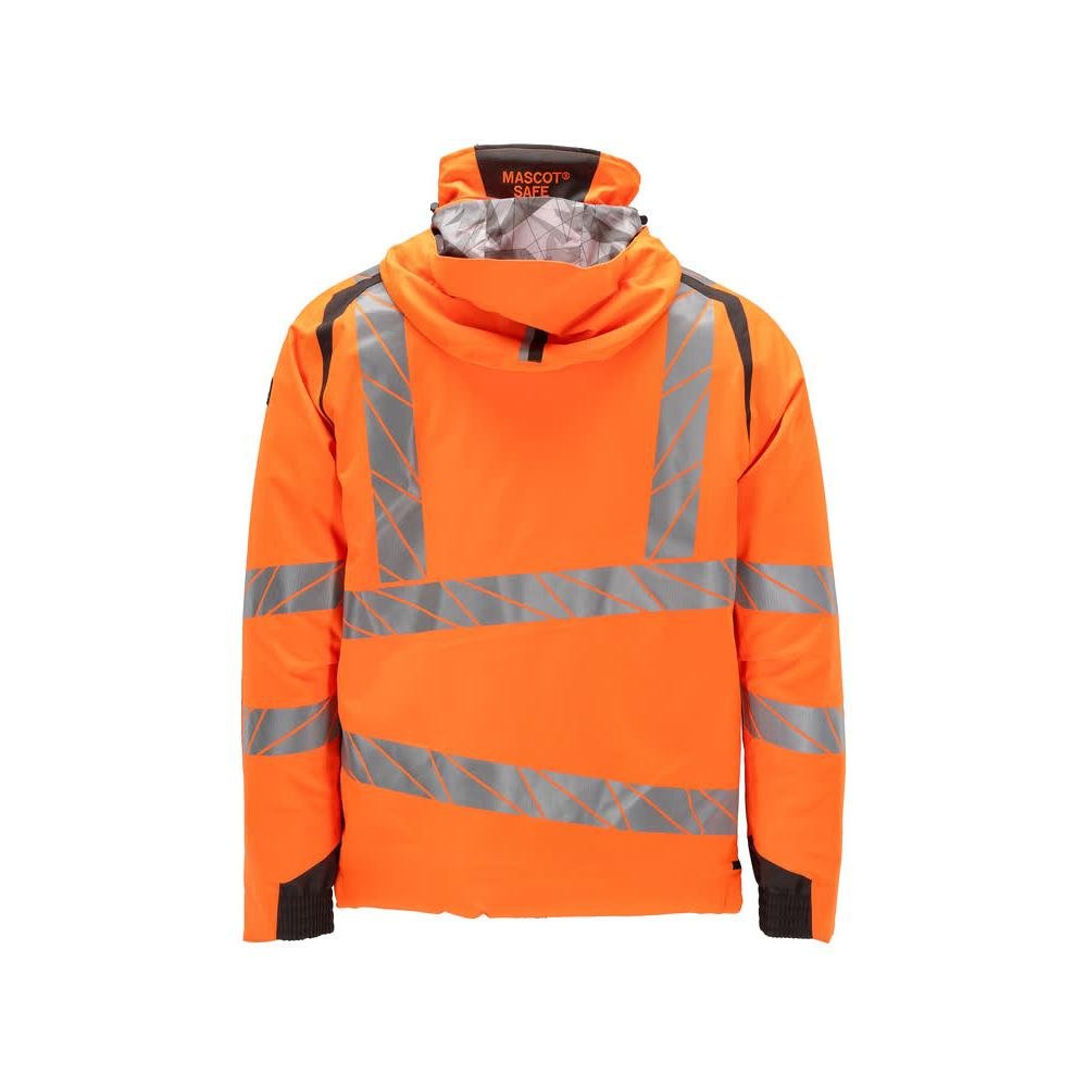 Winterjas CLIMASCOT®, lichtgewicht winterjas, signalisatie oranje/donker antraciet