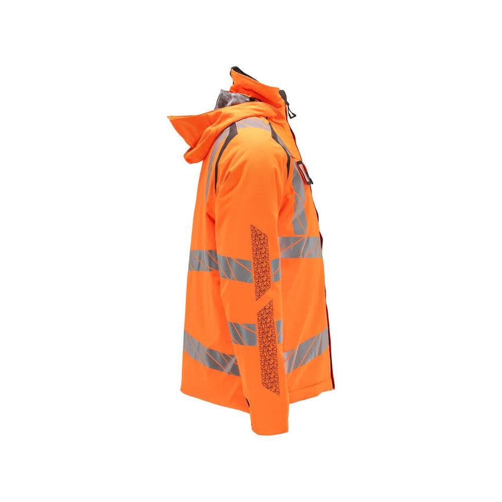 Winterjas CLIMASCOT®, lichtgewicht winterjas, signalisatie oranje/donker antraciet