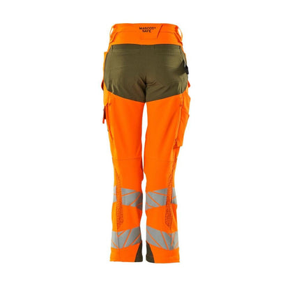 Broeken, dames, DIAMOND, kniezakken, stretchbroeken