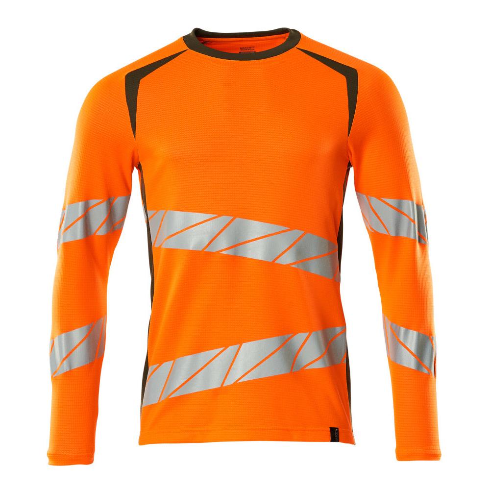 T-shirt, lange mouw, modern fit t-shirt
