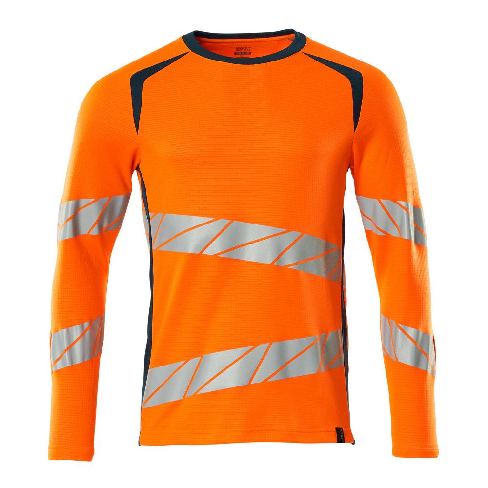 T-shirt, lange mouw, modern fit t-shirt