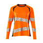 T-shirt, lange mouw, damesfit t-shirt