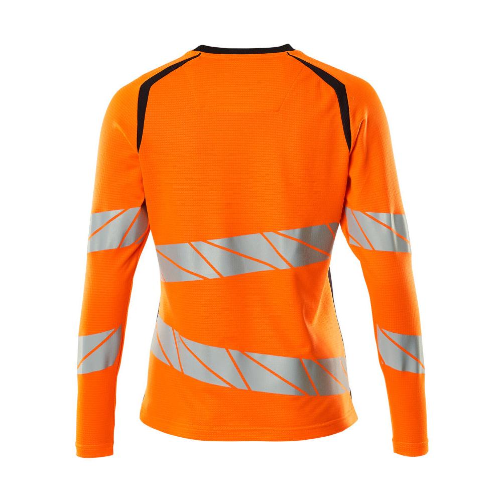 T-shirt, lange mouw, damesfit t-shirt
