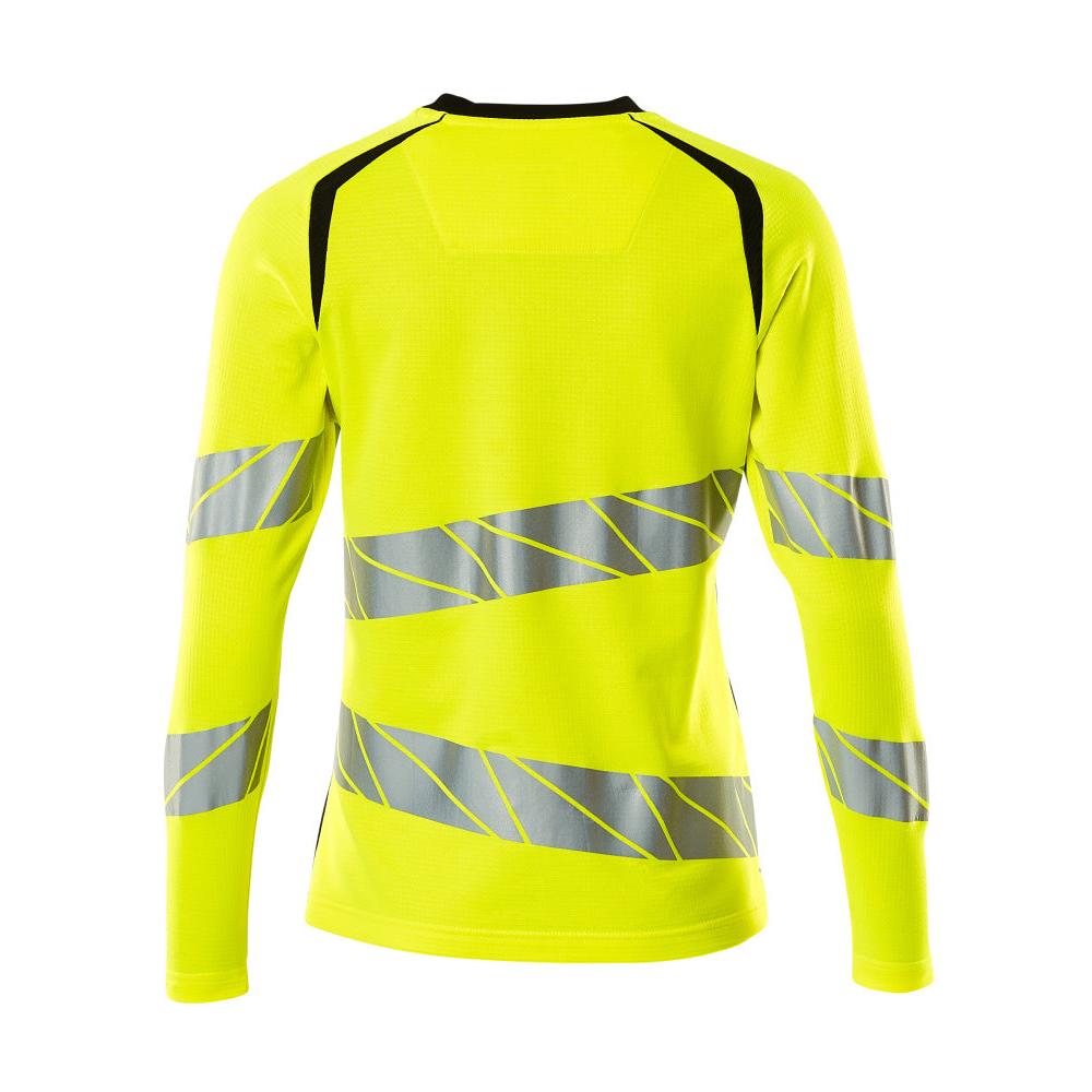 T-shirt, lange mouw, damesfit t-shirt