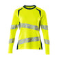 T-shirt, lange mouw, damesfit t-shirt
