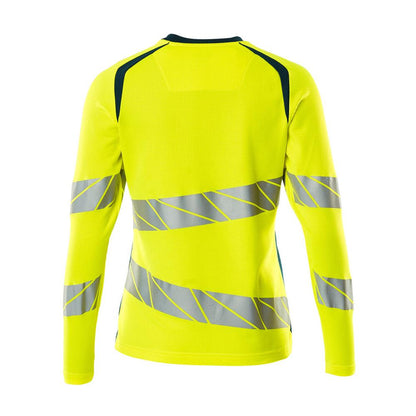 T-shirt, lange mouw, damesfit t-shirt