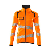 Fleece trui met ritssluiting, dames microfleece jack Multisafe