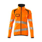 Fleece trui met ritssluiting, dames microfleece jack Multisafe