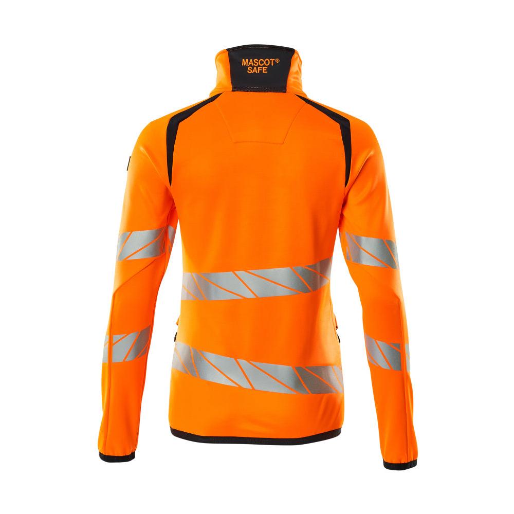 Fleece trui met ritssluiting, dames microfleece jack Multisafe