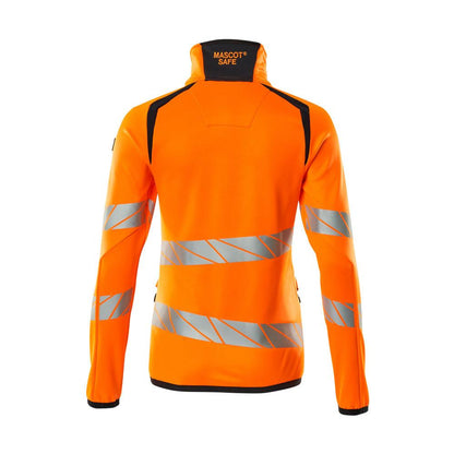 Fleece trui met ritssluiting, dames microfleece jack Multisafe