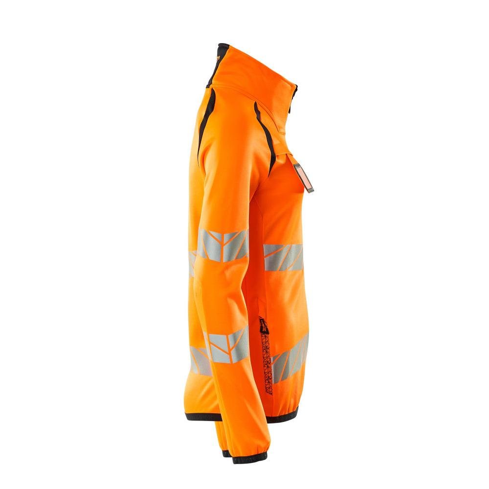 Fleece trui met ritssluiting, dames microfleece jack Multisafe