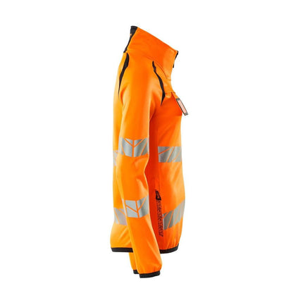 Fleece trui met ritssluiting, dames microfleece jack Multisafe