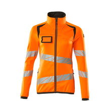 Fleece trui met ritssluiting, dames microfleece jack Multisafe