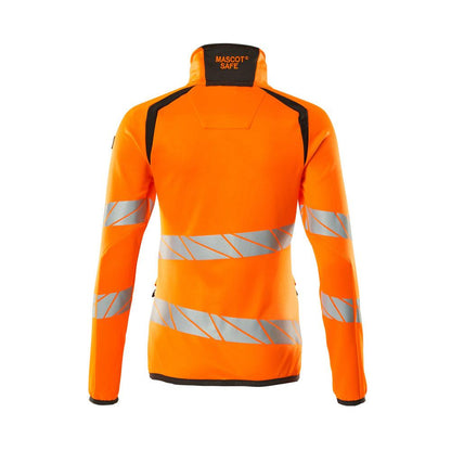 Fleece trui met ritssluiting, dames microfleece jack Multisafe