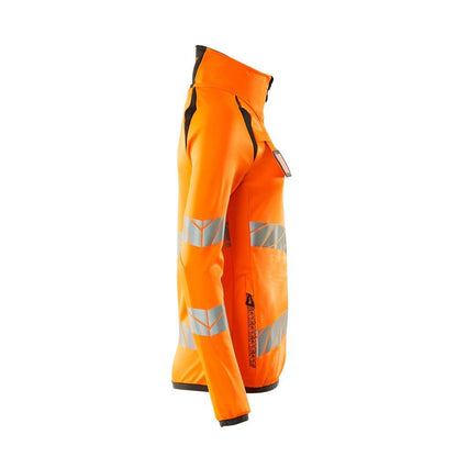 Fleece trui met ritssluiting, dames microfleece jack Multisafe