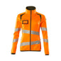 Fleece trui met ritssluiting, dames microfleece jack Multisafe