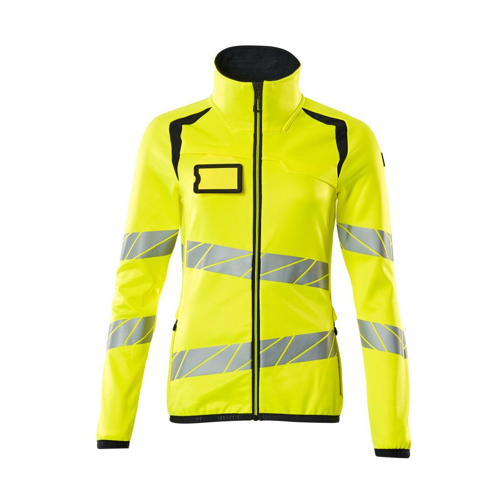 Fleece trui met ritssluiting, dames microfleece jack Multisafe