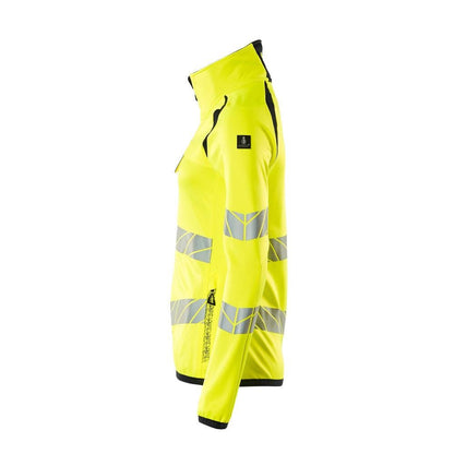 Fleece trui met ritssluiting, dames microfleece jack Multisafe
