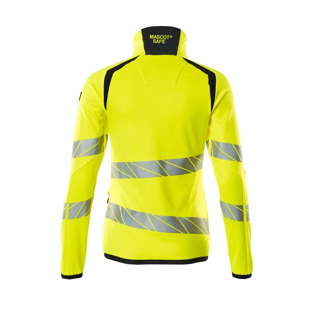 Fleece trui met ritssluiting, dames microfleece jack Multisafe