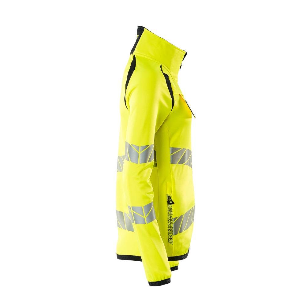 Fleece trui met ritssluiting, dames microfleece jack Multisafe