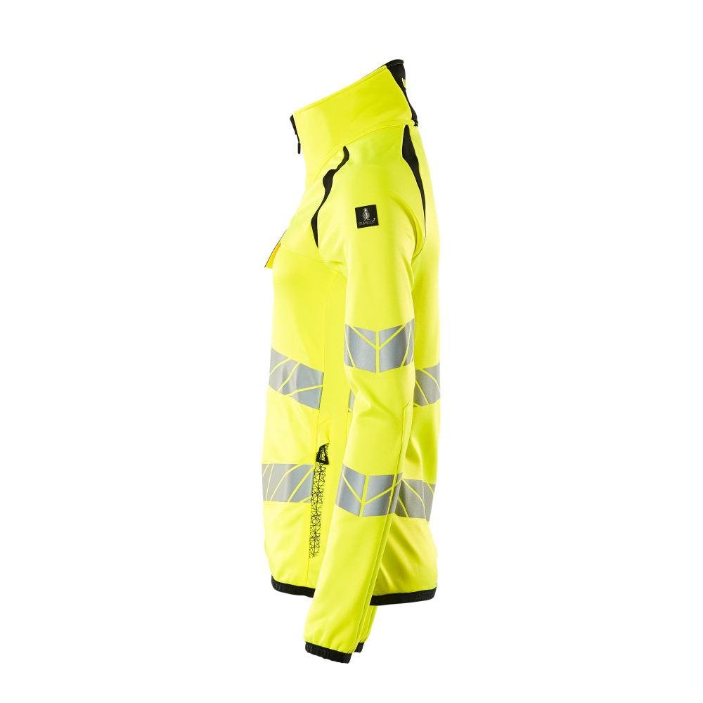 Fleece trui met ritssluiting, dames microfleece jack Multisafe