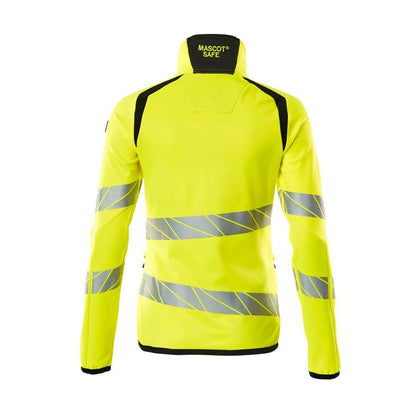 Fleece trui met ritssluiting, dames microfleece jack Multisafe