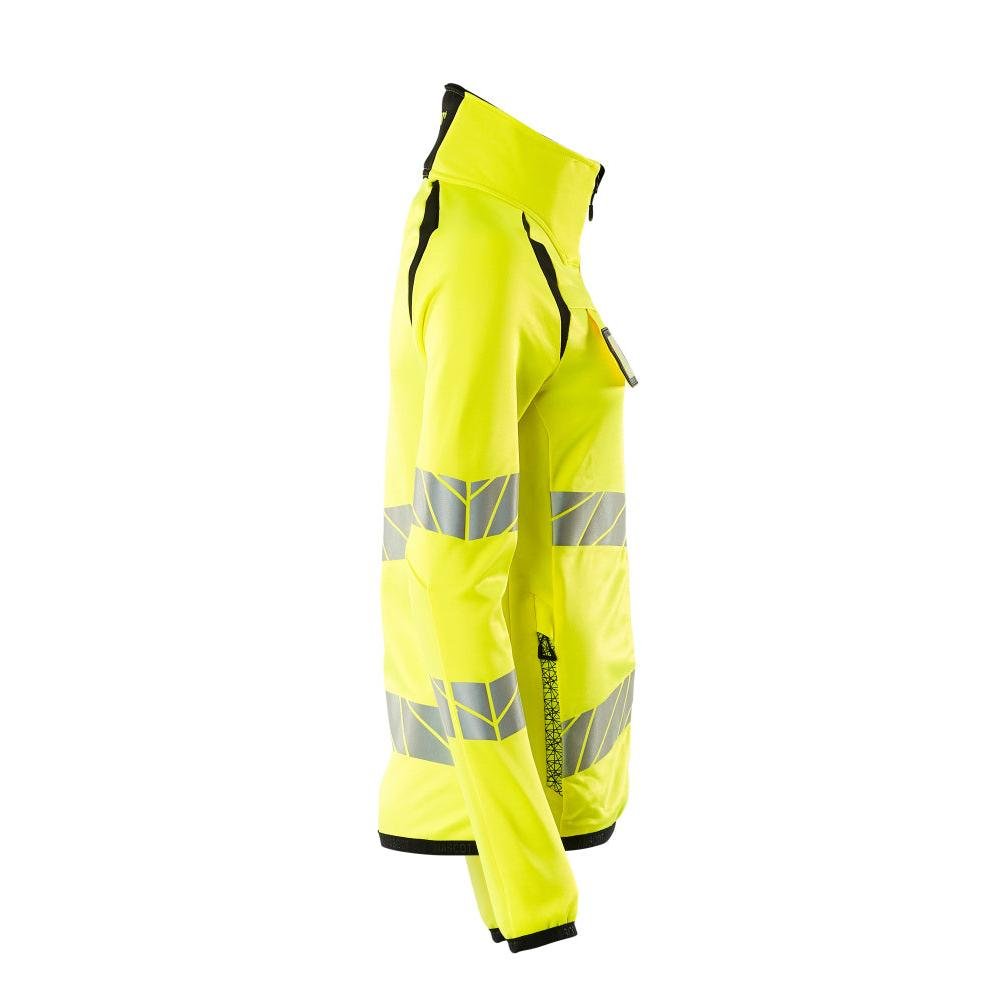 Fleece trui met ritssluiting, dames microfleece jack Multisafe