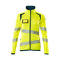 Fleece trui met ritssluiting, dames microfleece jack Multisafe