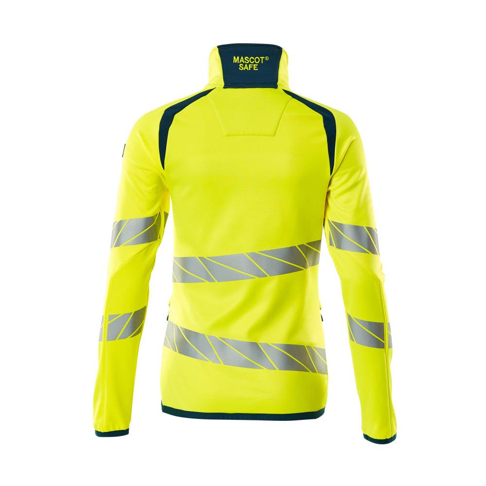 Fleece trui met ritssluiting, dames microfleece jack Multisafe