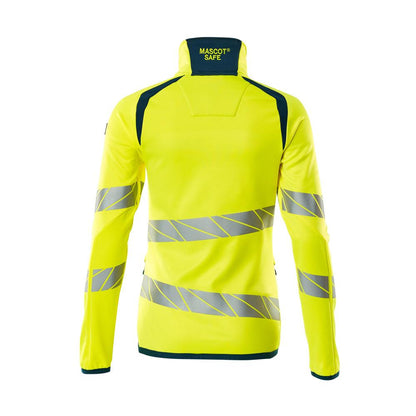 Fleece trui met ritssluiting, dames microfleece jack Multisafe