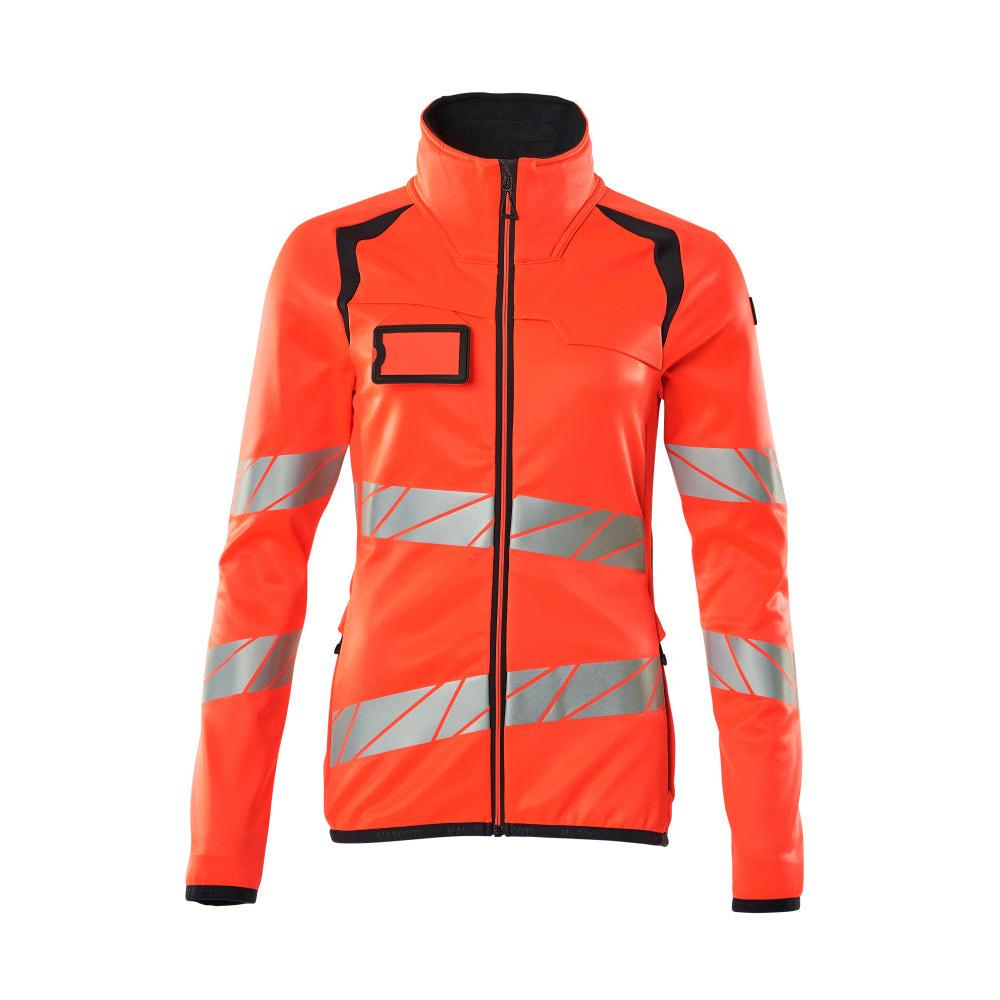 Fleece trui met ritssluiting, dames microfleece jack Multisafe