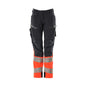 Broeken, dames, DIAMOND, kniezakken, stretchbroeken