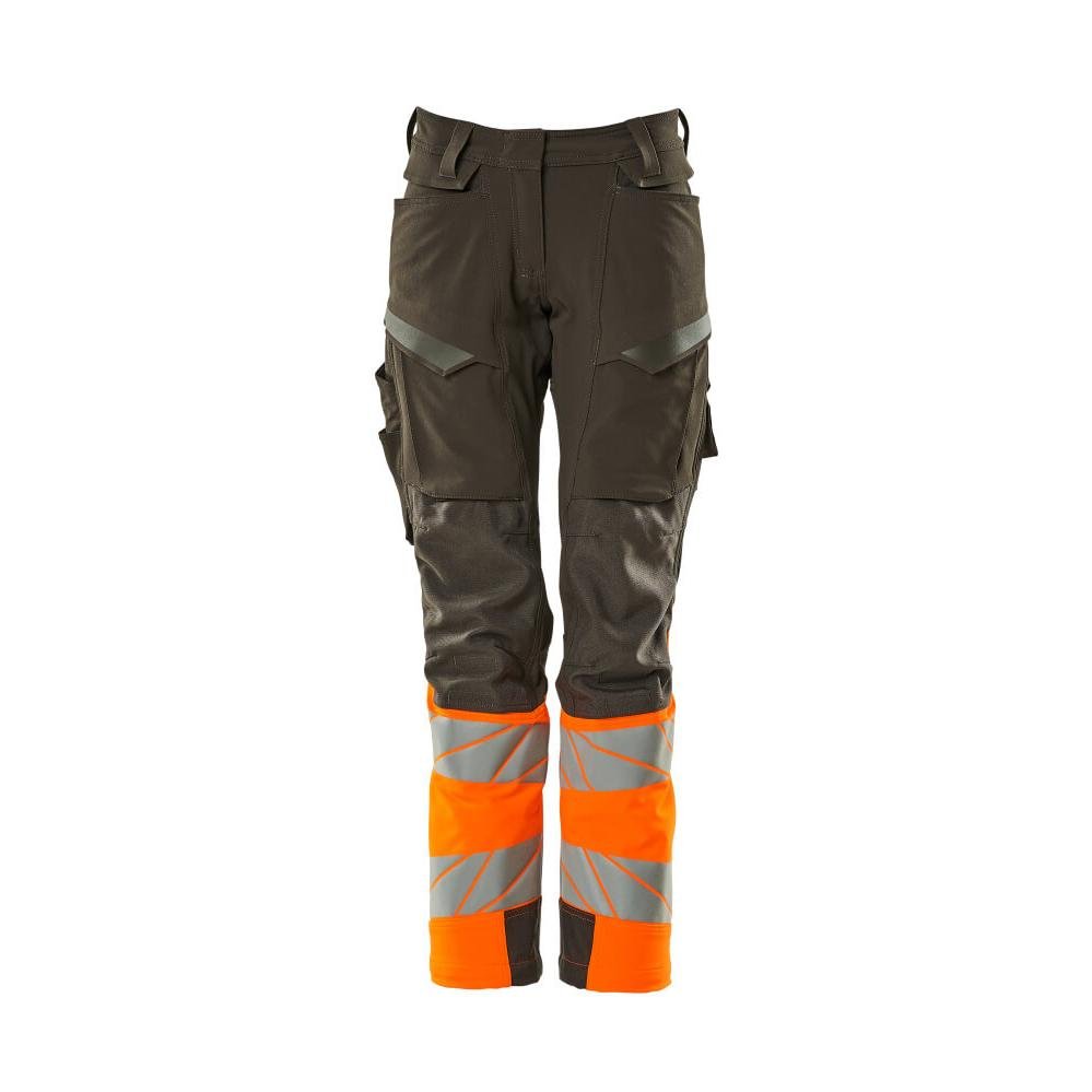 Broeken, dames, DIAMOND, kniezakken, stretchbroeken