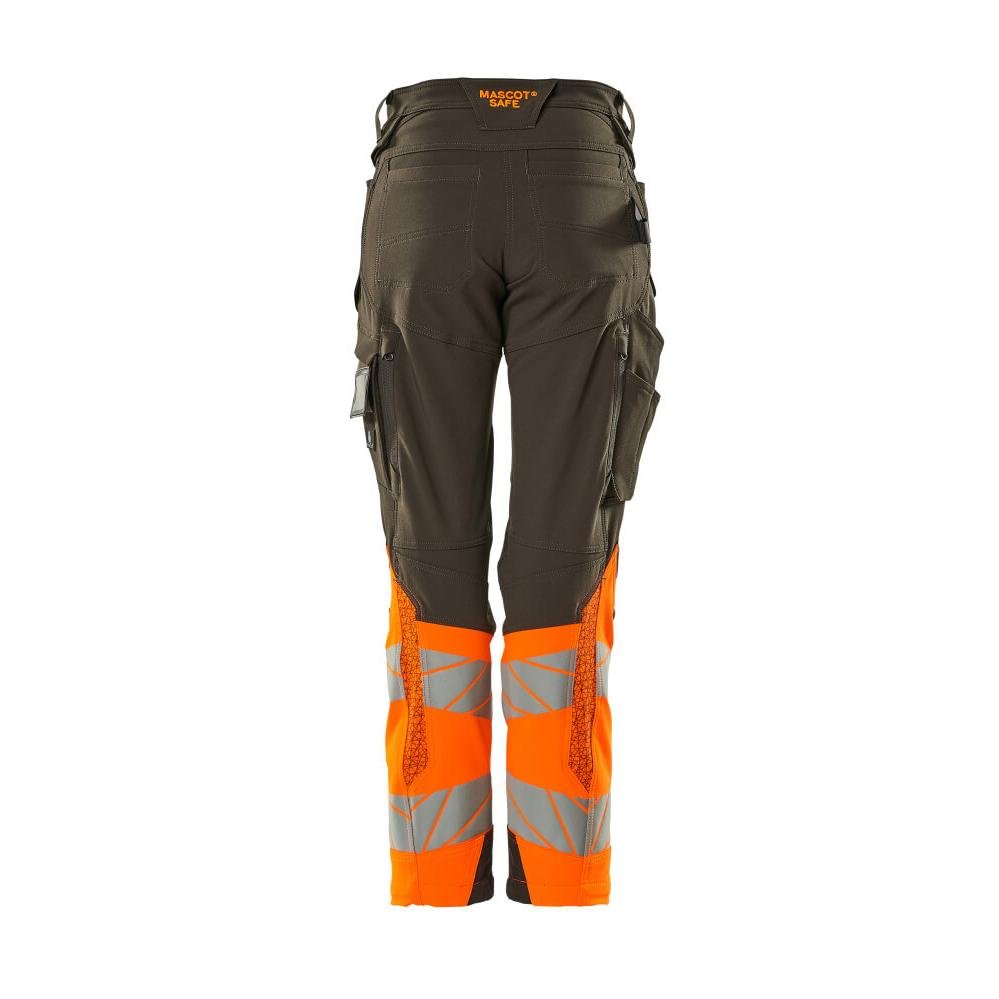 Broeken, dames, DIAMOND, kniezakken, stretchbroeken