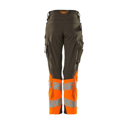 Broeken, dames, DIAMOND, kniezakken, stretchbroeken