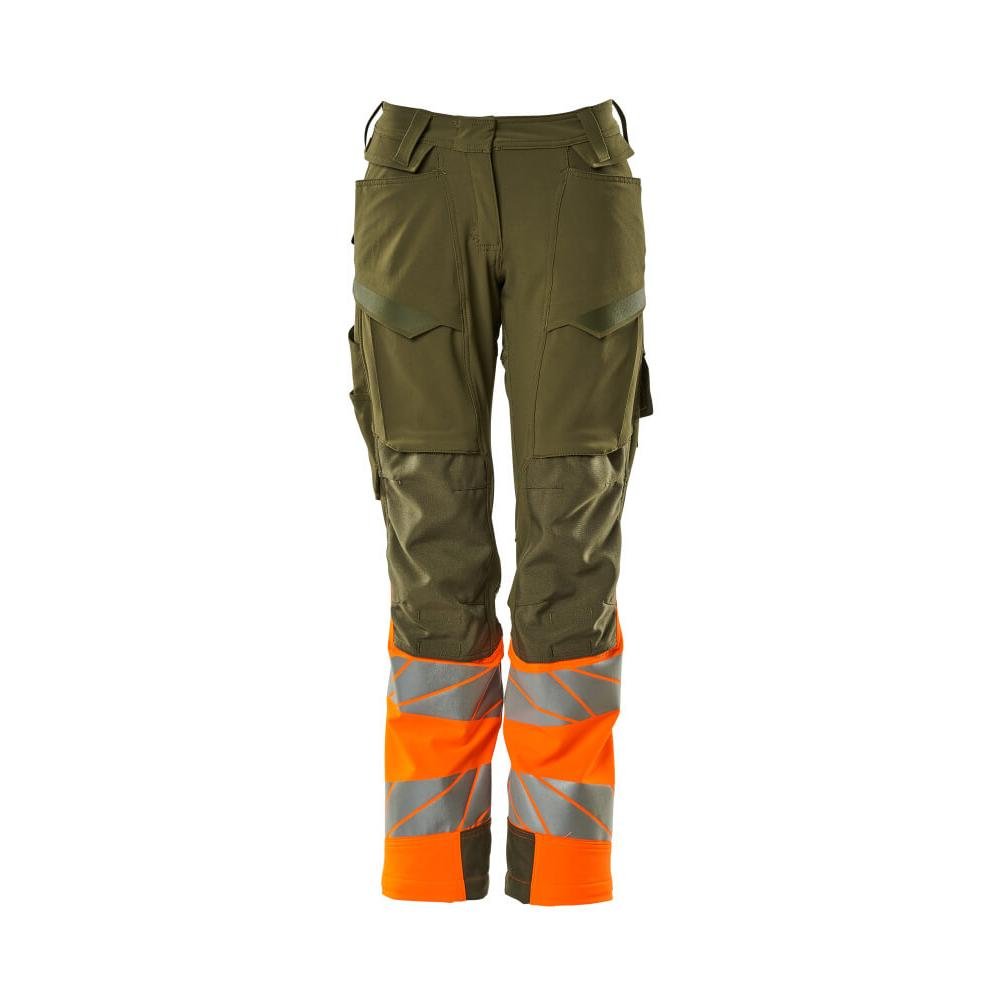 Broeken, dames, DIAMOND, kniezakken, stretchbroeken