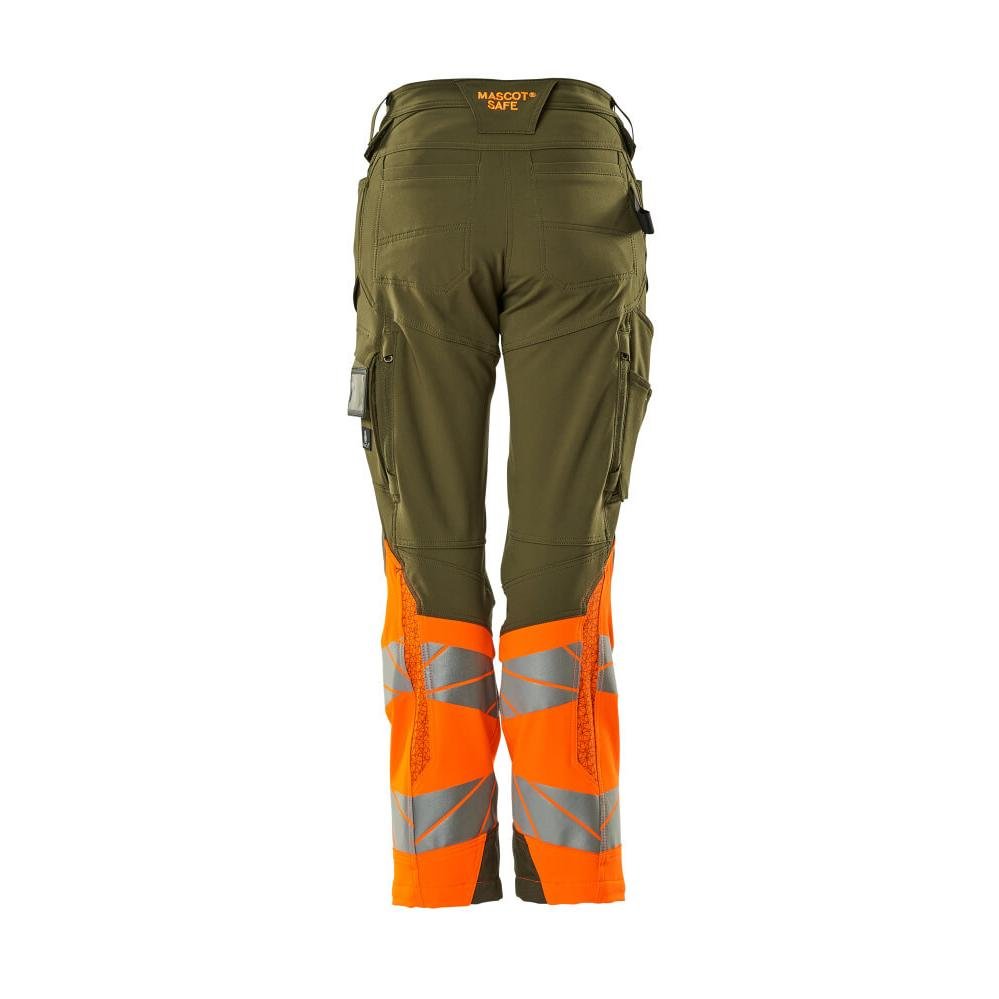 Broeken, dames, DIAMOND, kniezakken, stretchbroeken