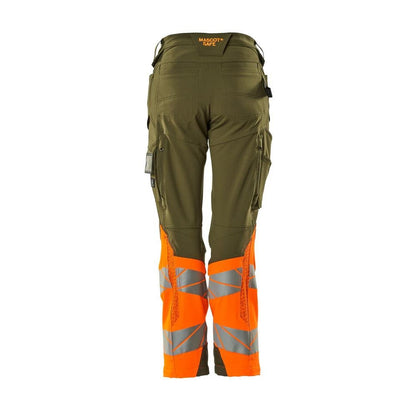 Broeken, dames, DIAMOND, kniezakken, stretchbroeken