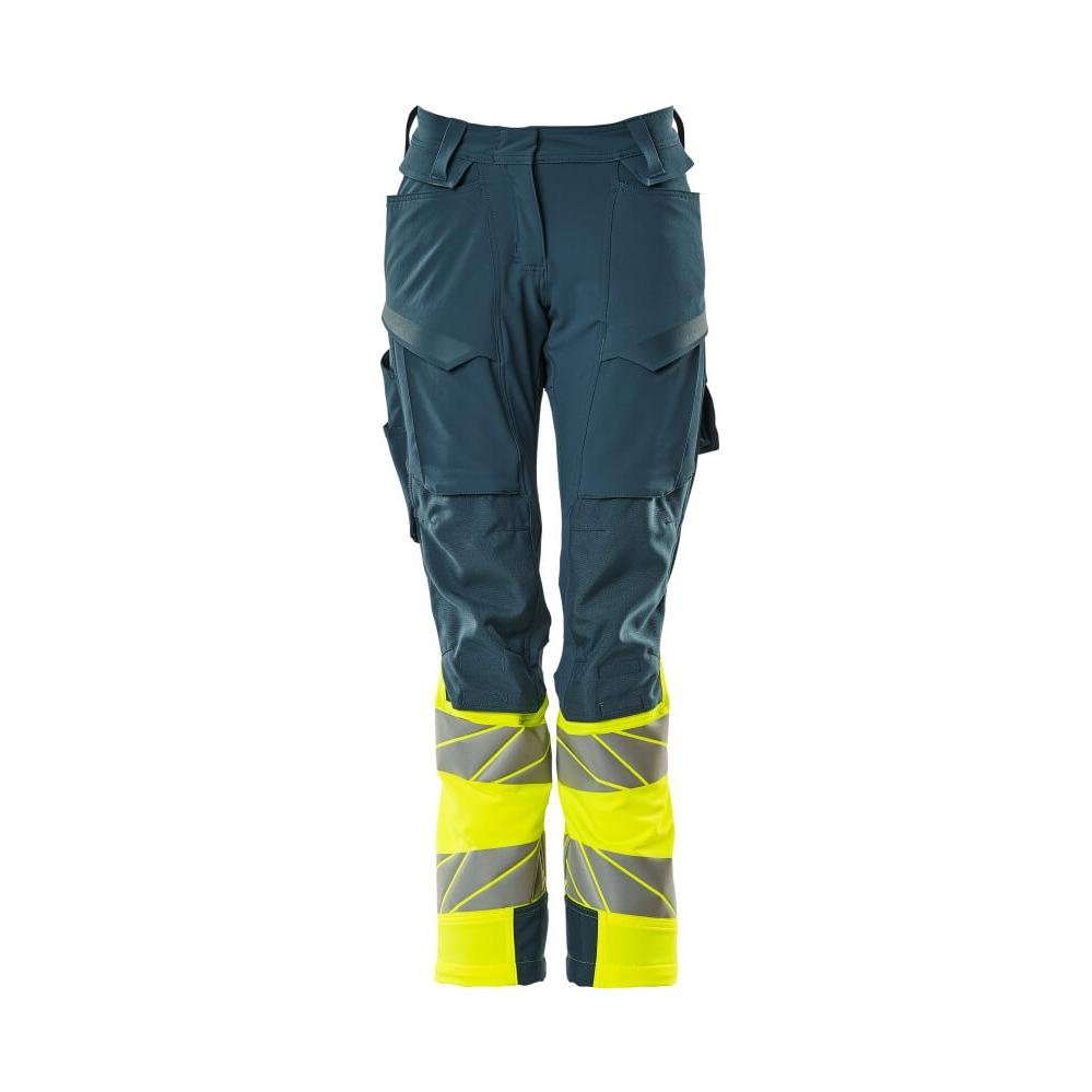 Broeken, dames, DIAMOND, kniezakken, stretchbroeken