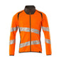Sweatshirt met rits, modern fit sweatshirt met rits